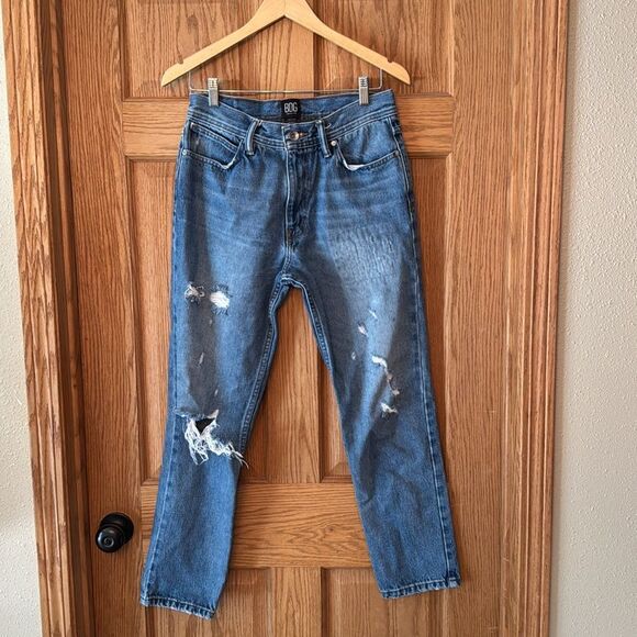 BDG URBAN OUTFITTERS Distressed Dad Slim Taper Jeans 30x32 - Picture 7 of 14